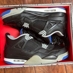 Authentic used Jordan 4 “Motorsport”S12
